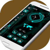 High tech Strip Launcher - futuristic UI icon