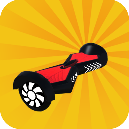 3D Hoverboard drive icon