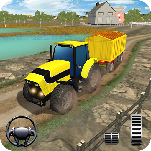 Large Rear Wheels Trolley Sim icon