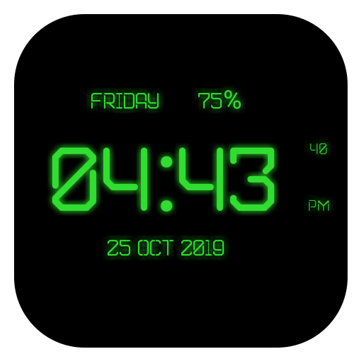 Display Digital Clock Live Wallpaper icon