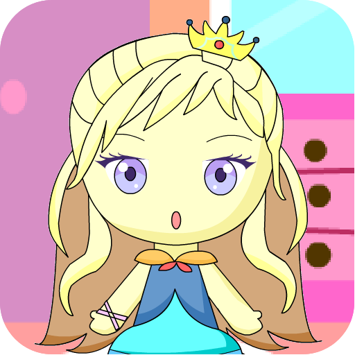 Cute Princess Elle - Chibi Dressup Game icon