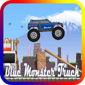 Blue Monster Truck PRO icon