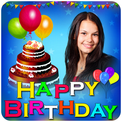 Birthday Photo Frames, cards, greetings &amp; wishes icon