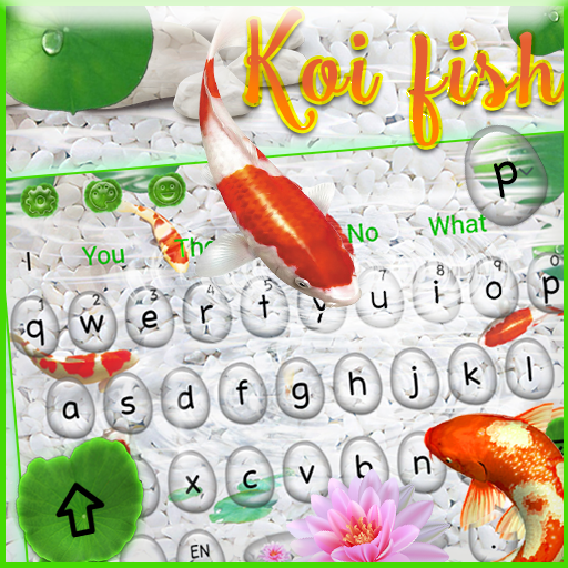 Live Cute Koi Fish Keyboard Theme icon