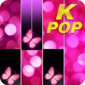 Pink Piano Music Tiles: KPOP icon