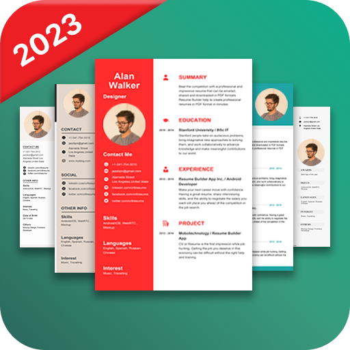 Resume Builder &amp; CV Maker -PDF icon