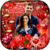 Love Photo Editor : Romantic Love आइकन