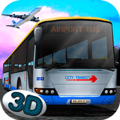 City Airport Bus Simulator 3D icon