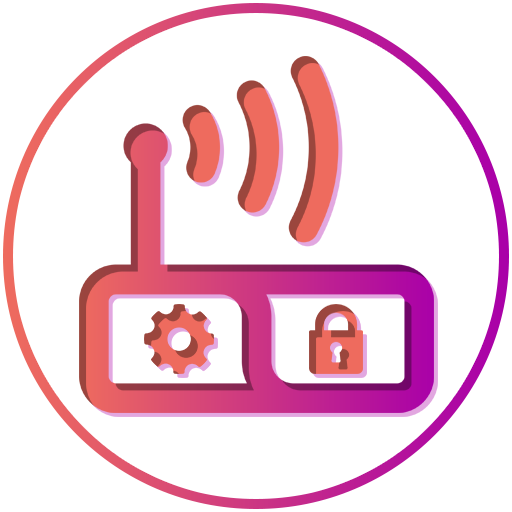 Router Setup Page - WiFi Signal Strength checker icon