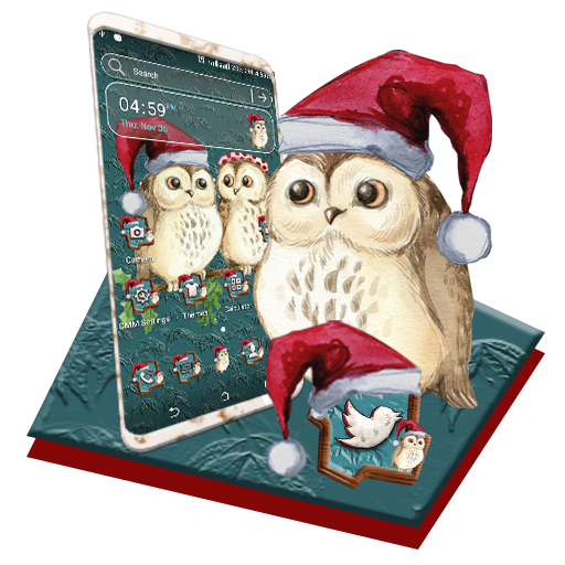 Owl Love Launcher Theme icon