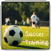 Tactical soccer training icon