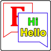 Colour Full Text icon