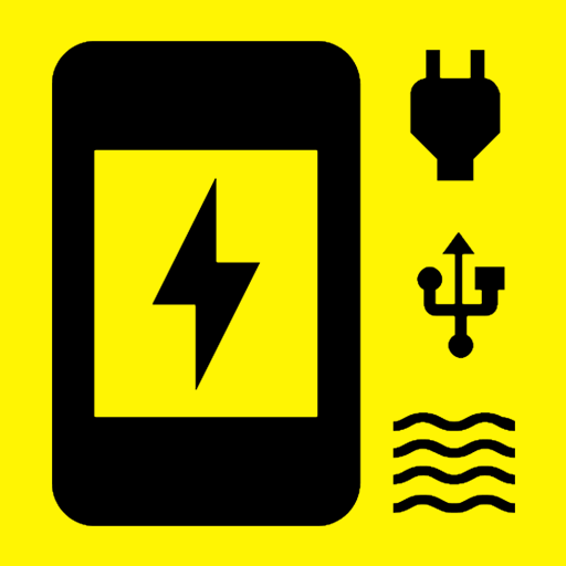 Keep Screen Always ON while charging Qi, USB, AC icon