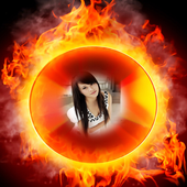 Fire Photo Frame icon