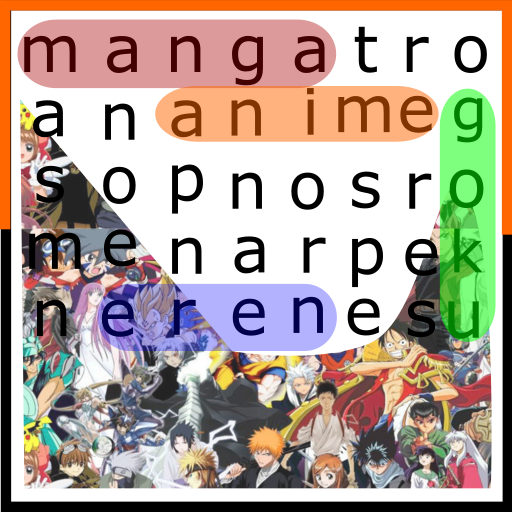Sopa de letras anime icon