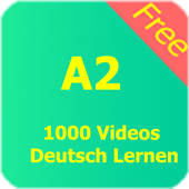 1000 Videos A2 Deutsch lernen icon
