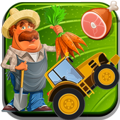 Garden and farm theme icon
