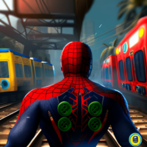 Subway Spider Hero Man Run icon
