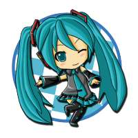 3D Miku finger-guessing game