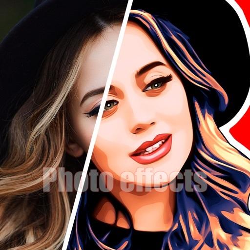 Photo Lab Picture free Editor face effects frames‏ icon