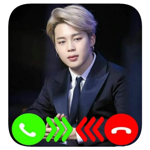 Jimin BTS Calling - Fake Video Call and Wallpaper icon