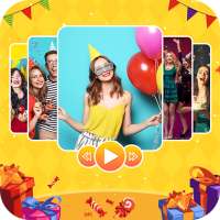 Birthday Video Maker with Music 2020