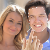 Cut paste &amp; edit photos icon