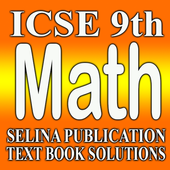 ICSE Class 9 Math Solution Selina Publication icon