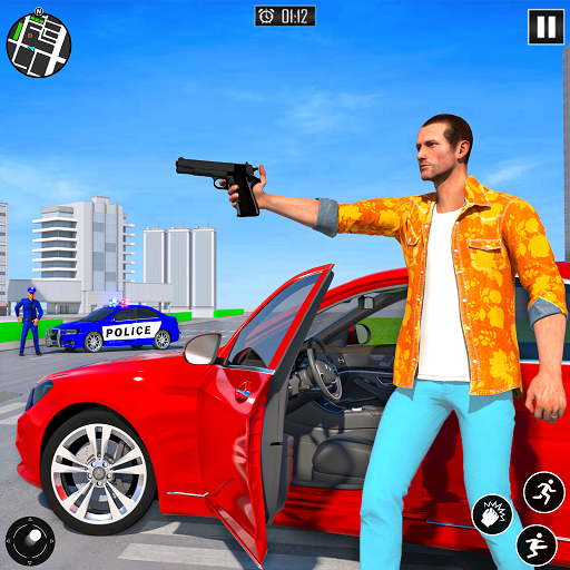ikon Grand Gangster City Crime War: New Gangster Games