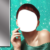 Girls Short Hair Photo Camera icon