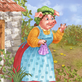 Three Little Pigs Fairy Tale icon