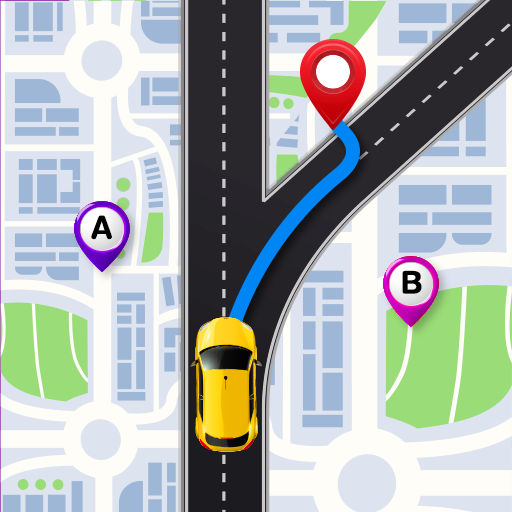 GPS Route Finder :  Maps Navigation &amp; Directions icon