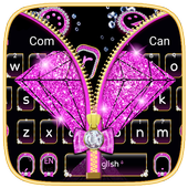 Diamond Ziplock Keyboard Theme icon