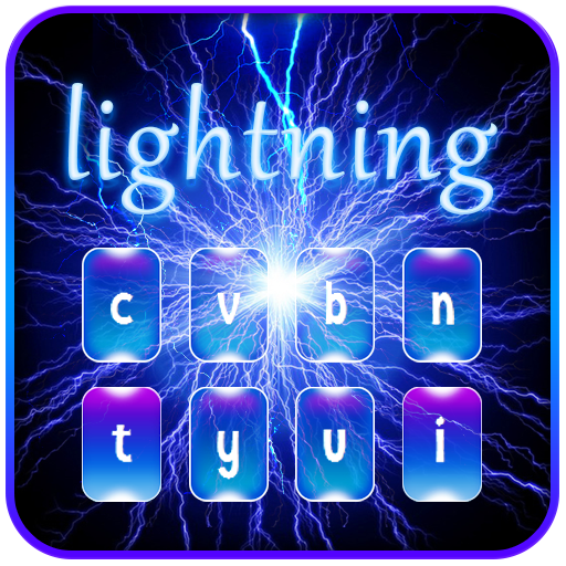 Cool Blue Lighting Keyboard icon