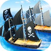 Pirate Ship Boat Racing 3D icon