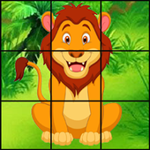 Cartoon Animal Slide Puzzles icon