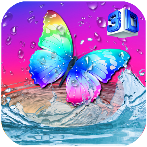 3D Butterfly Live Wallpaper icon