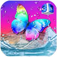 3D Butterfly Live Wallpaper