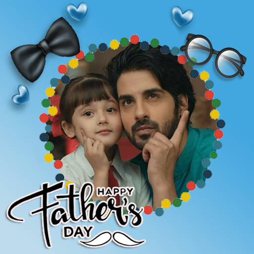 Father's day photo frame 2023 icon