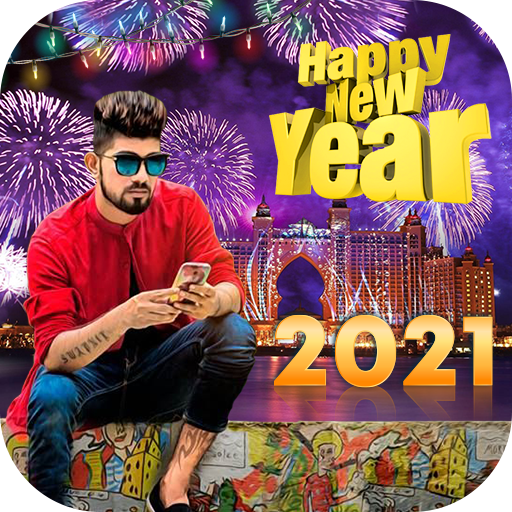Happy New Year Photo Editor 2021 : Photo Frame icon