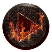 Poweramp Skin Inferno on 9Apps