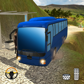 Mountain Bus Uphill Climb Driving Simualtor icon