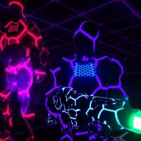 Arma Cibernética de Laser Neon