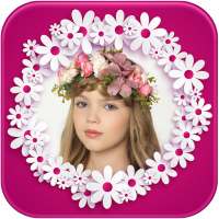 Beautiful Flowers Photo Frame on 9Apps