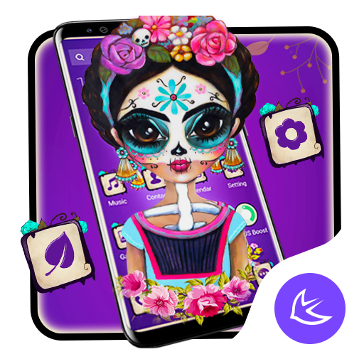 Day of Death APUS Launcher theme icon