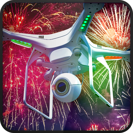Drone 3D Fireworks icon