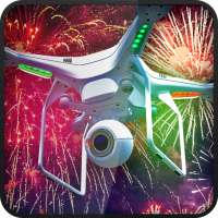 Drone 3D Fireworks