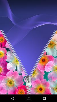 Flower Zipper Lock screenshot 4