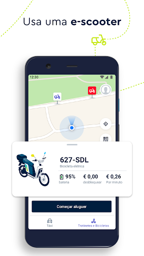 FREE NOW (Kapten) - Serviço de TVDE, Táxi, Scooter screenshot 4