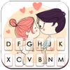 Couple Love Kiss Keyboard Theme icon